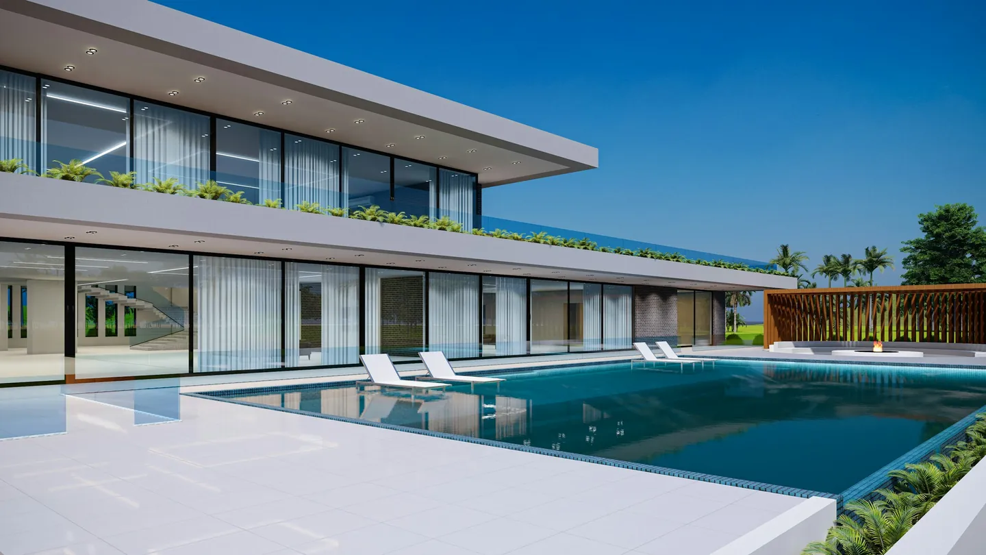 Villa moderne avec piscine